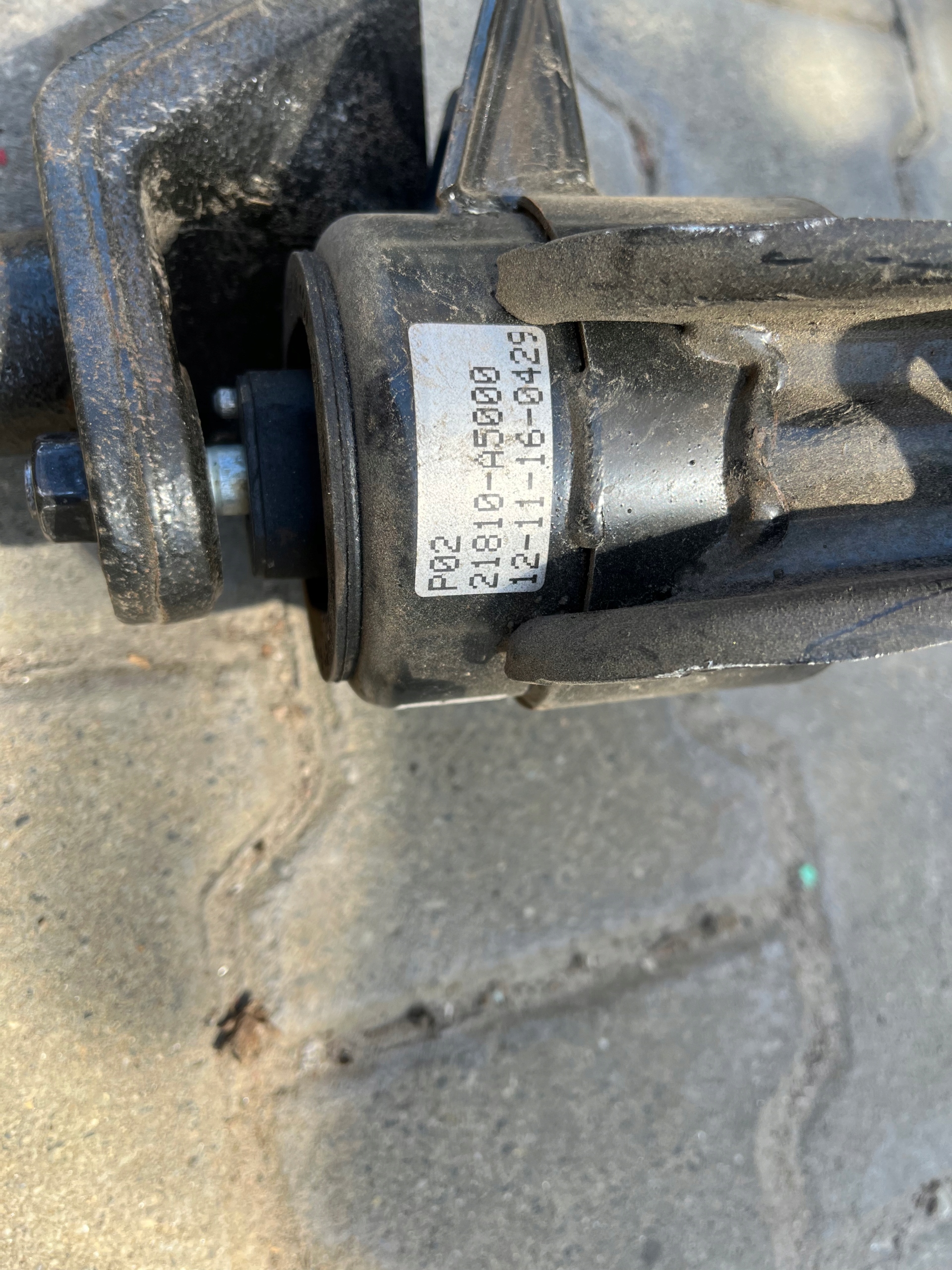 Hyundai I30 II 1.4 16V airbag engine mount