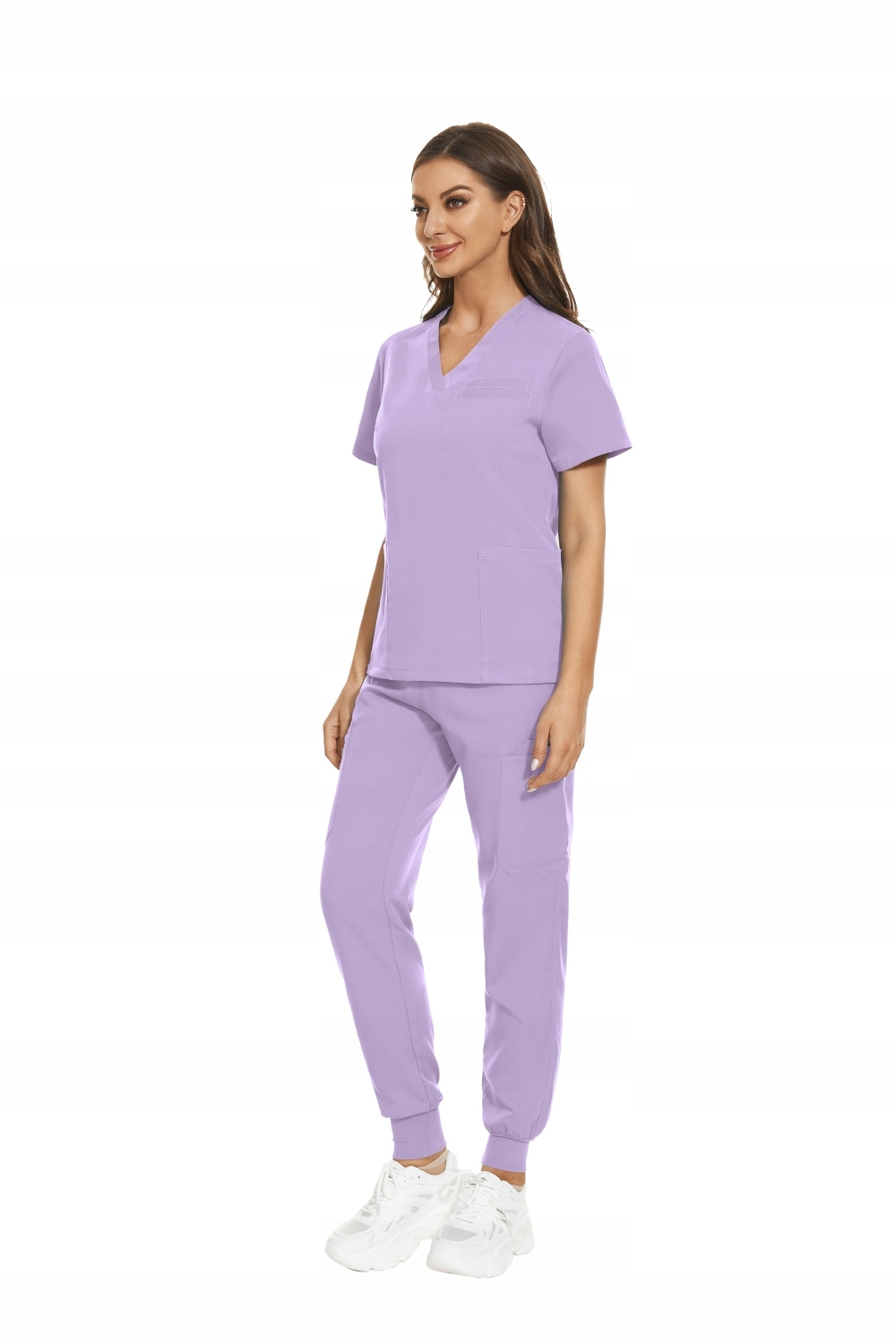 Komplet Medyczny Damski Scrub Uniform Model Care Kolor Lavender, Rozmiar L