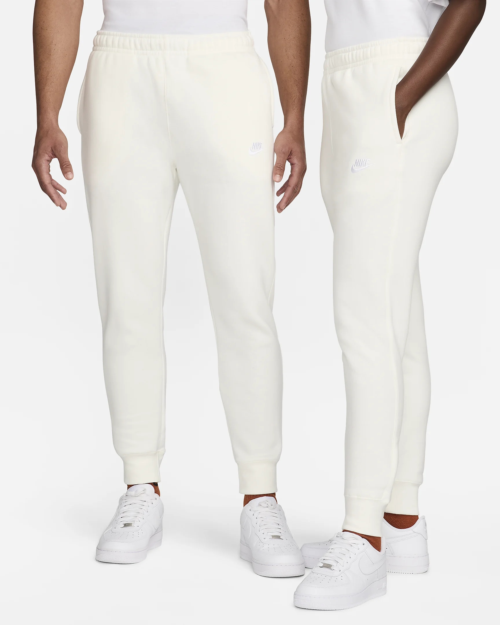 Nike Dresové jogger kalhoty s vyšívaným logem BV2671-133 velikost L
