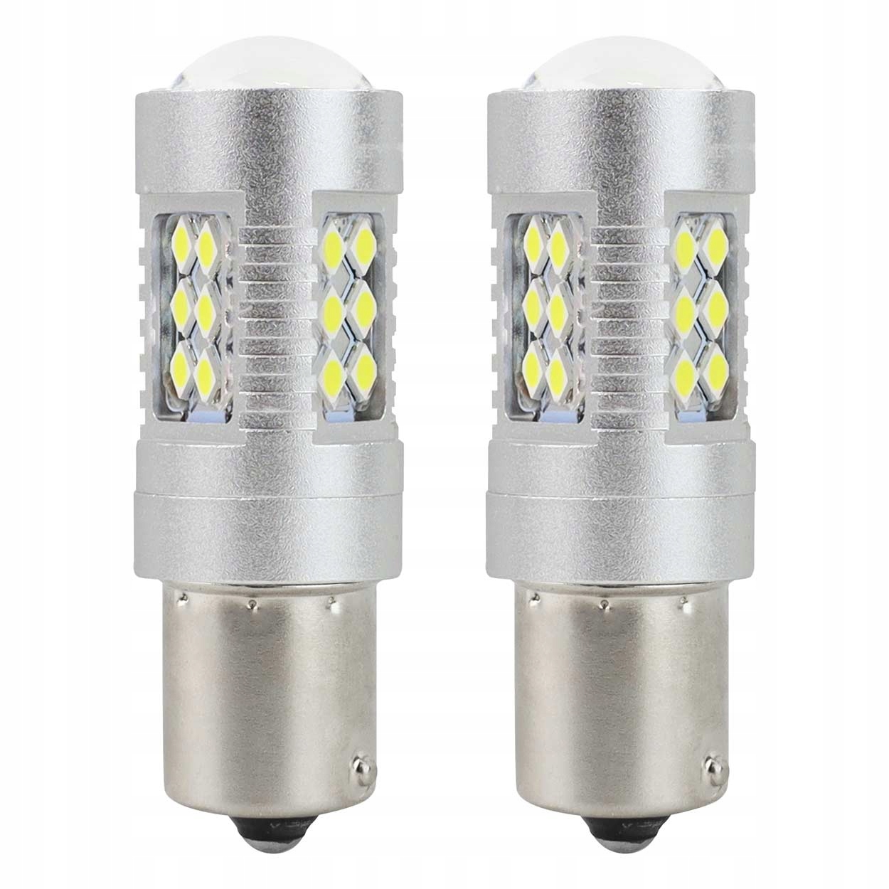 

Żarówki Led P21W BAY15d Canbus 12V/24V Białe