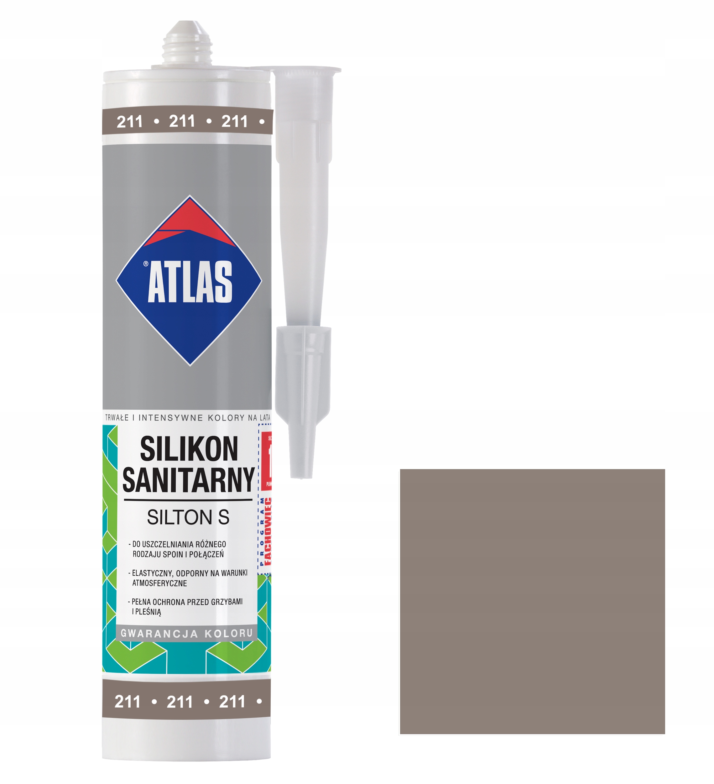 

Atlas Silikon Silton S 211 Cementowy 280 ml