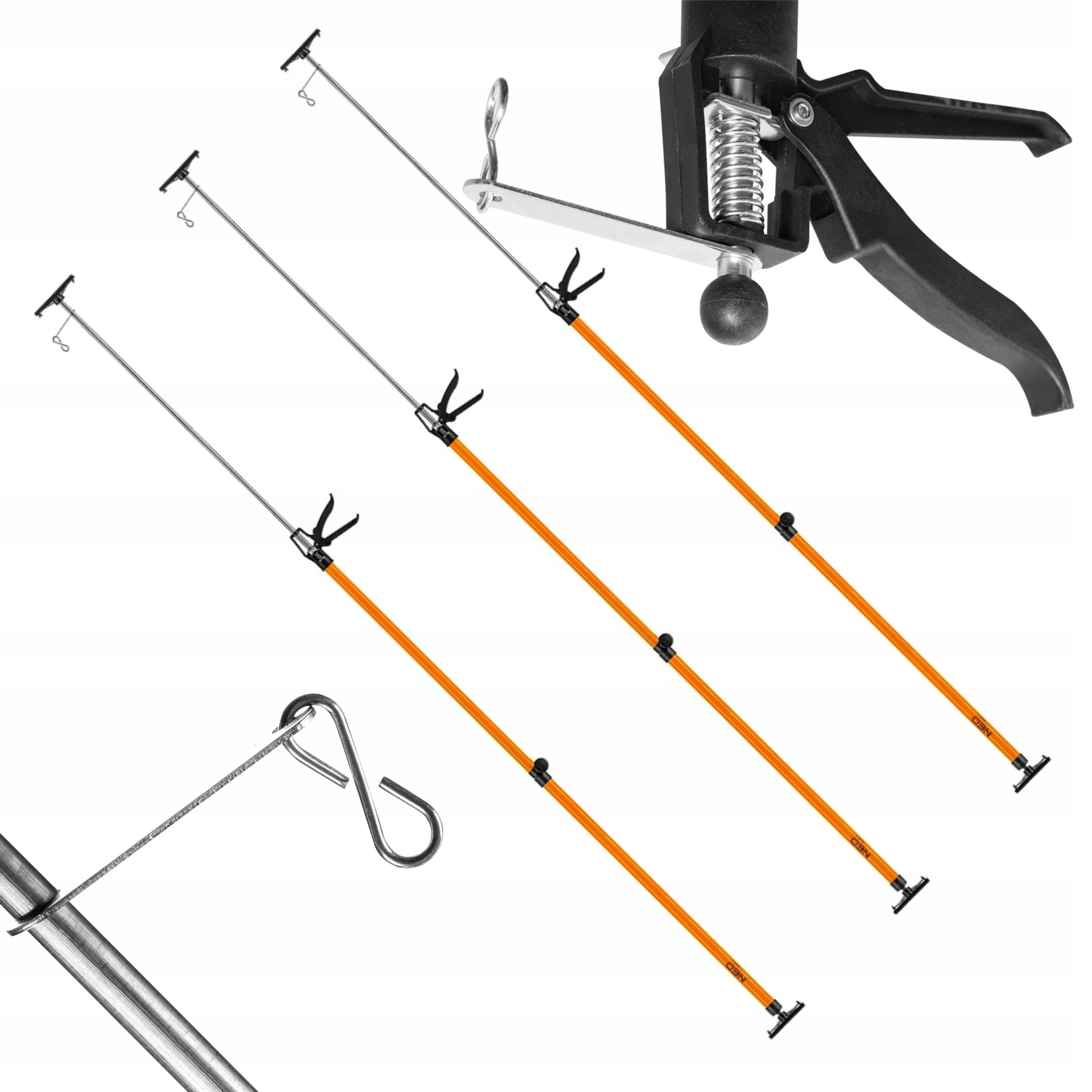 NEO 3x PODPORA TELESKOPOWA SUFITOWA 115-290 CM GK Marka Neo Tools