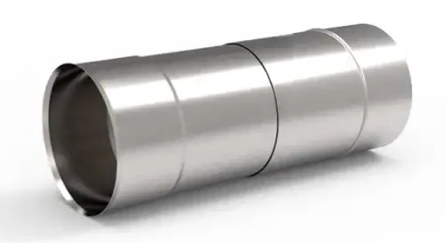 Kzs Trubka fi 120 mm 0,25 m gr 0,8 mm regulovatelná, nastavitelná komínová trubka