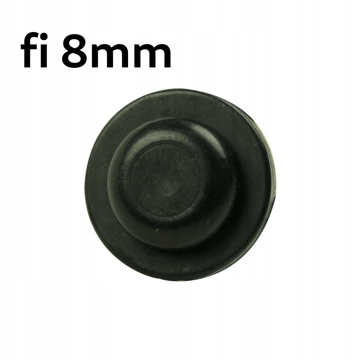 Zaślepka gumowa do otworów technologicznych fi 8 mm korek przepust