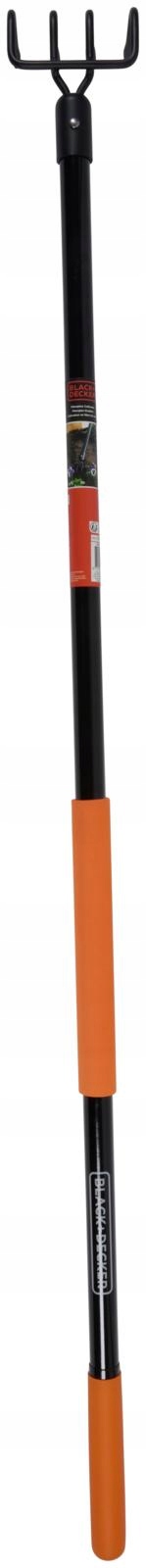 KULTYWATOR RĘCZNY Black&Decker GRABIE SPULCHNIACZ GLEBY OGDOROWY AERATOR Waga narzędzia 0.84 kg