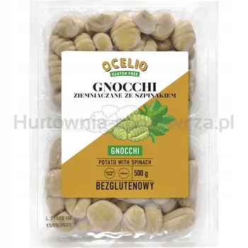 Levně Ocelio Bezlepkové Gnocchi se špenátem 500 g