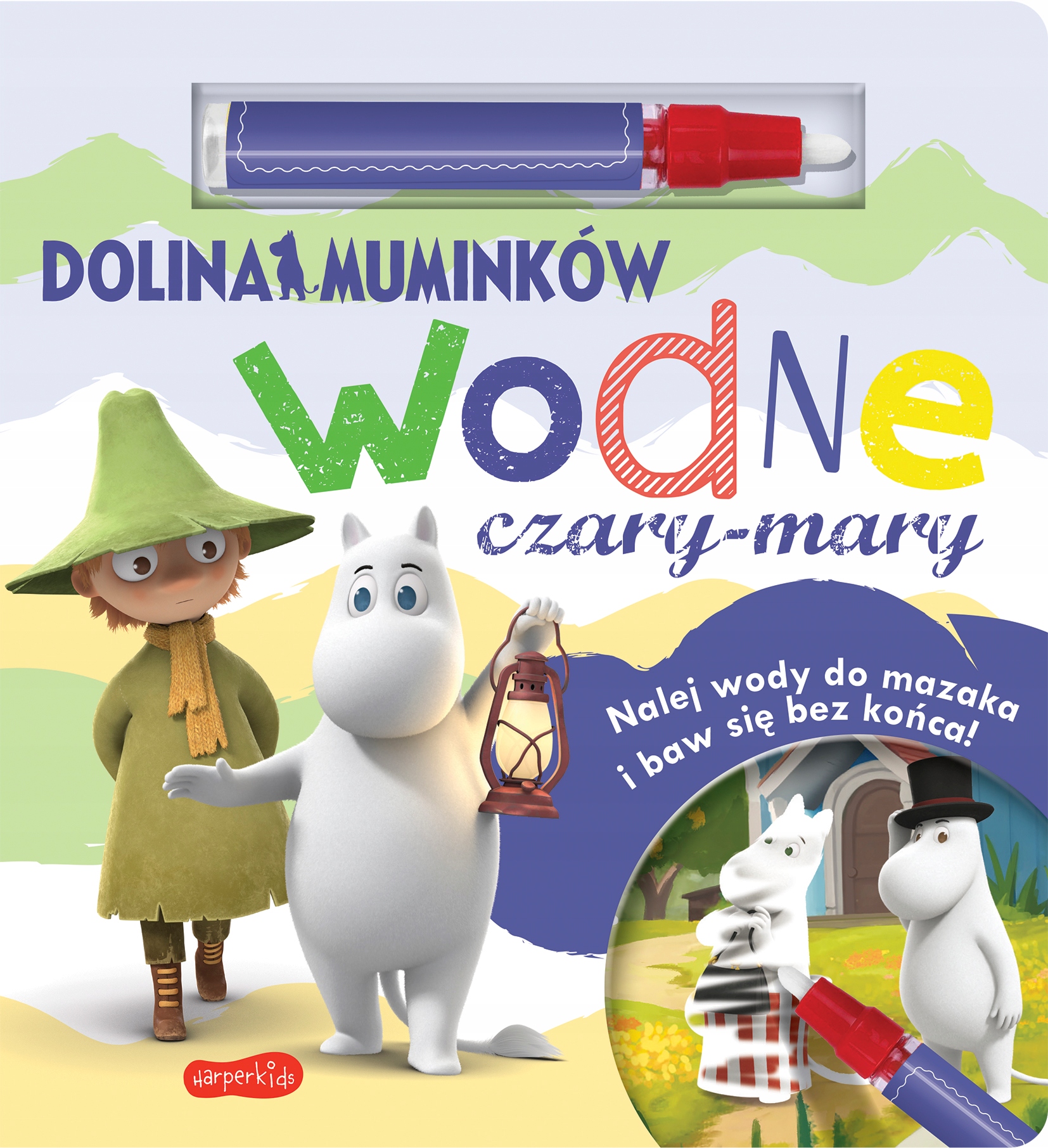 

Dolina Muminków Wodne Malowanie Czary-mary Mazak