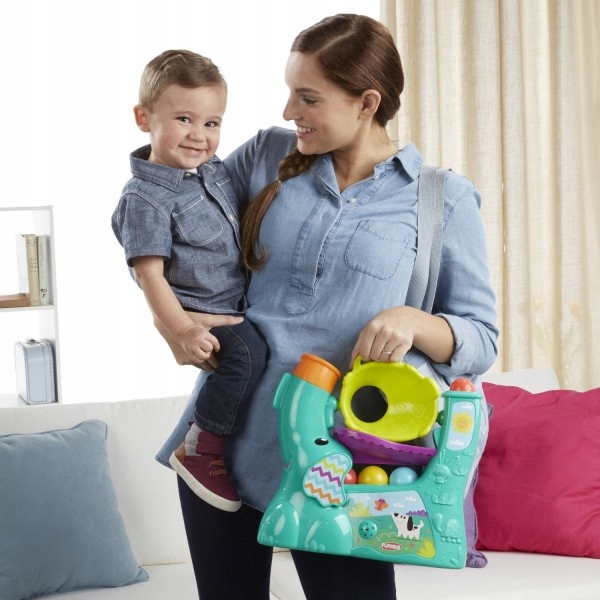 Hasbro Playskool SŁONIKOWA FONTANNA WYSKAKUJĄCE PIŁKI + DŹWIĘK B5846 Bohater brak