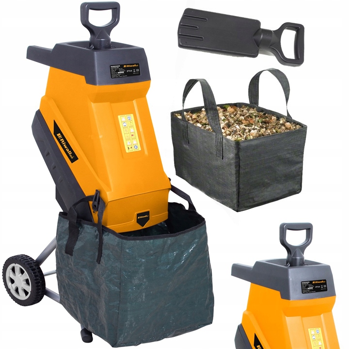 Elektrický drvič konárov 2500 W Riwall