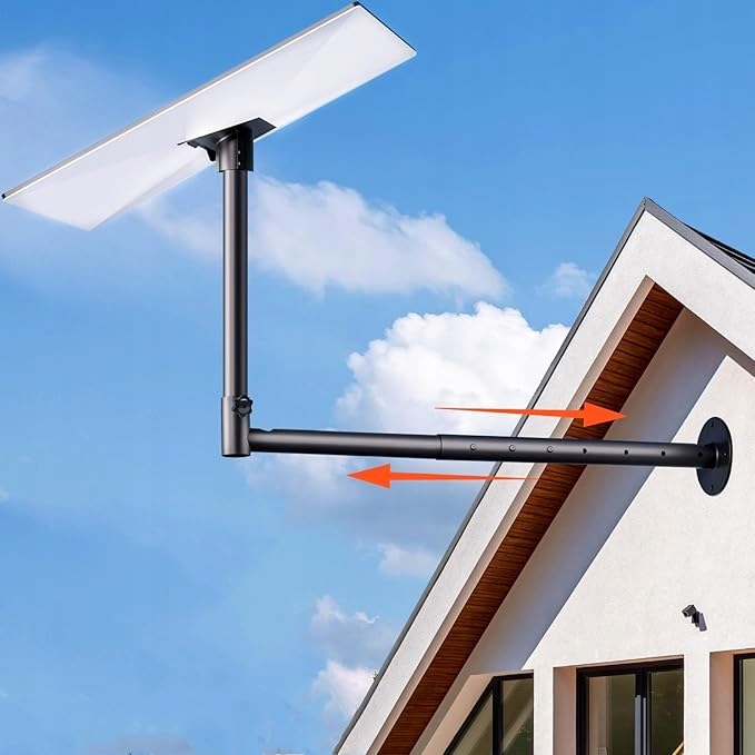 STARLINK GEN 3 UCHWYT ŚCIENNY Z DŁUGIM RAMIENIEM - MONTAŻ SUFIT/ŚCIANA