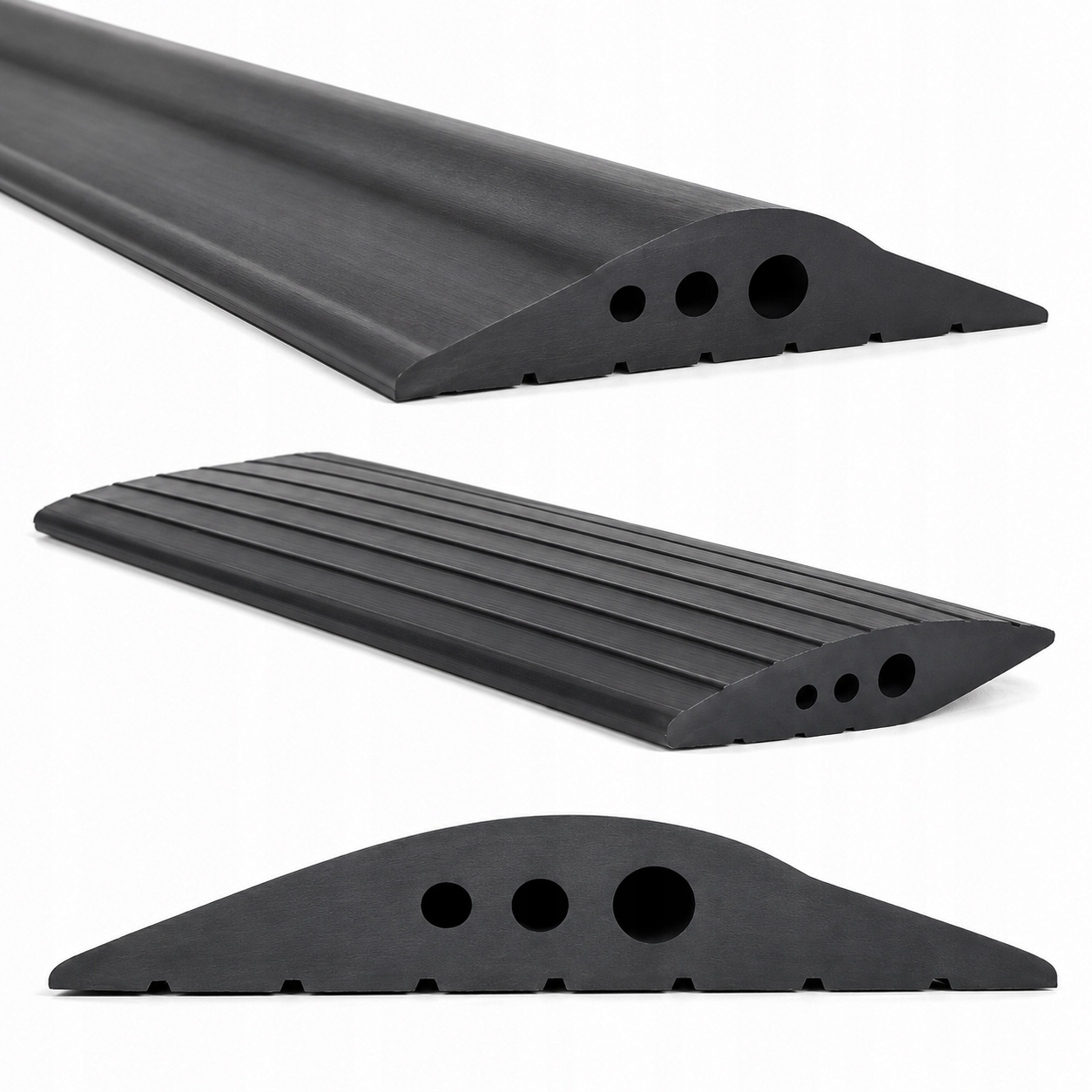 Těsnění Garážového Výjezdu Prah Pro Vrata Těsnění Pod Vrata Guma 4MB 78x14MM