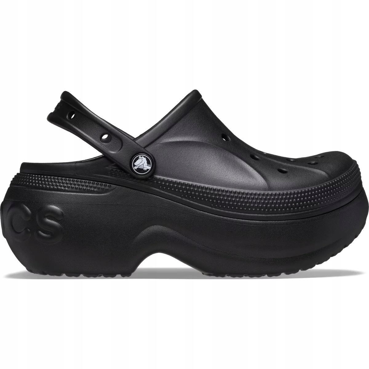 Dámské Sandály Crocs Bella Clog 210062 Černé Nazouváky Platforma 41-42 W10