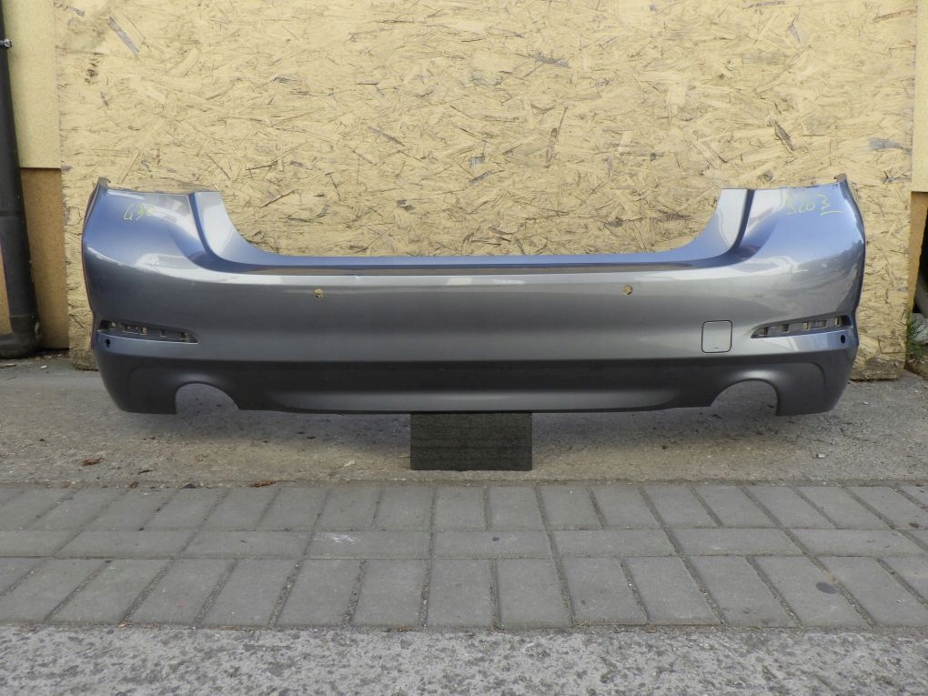BMW 5 G30 sedan 2017- bumper rear