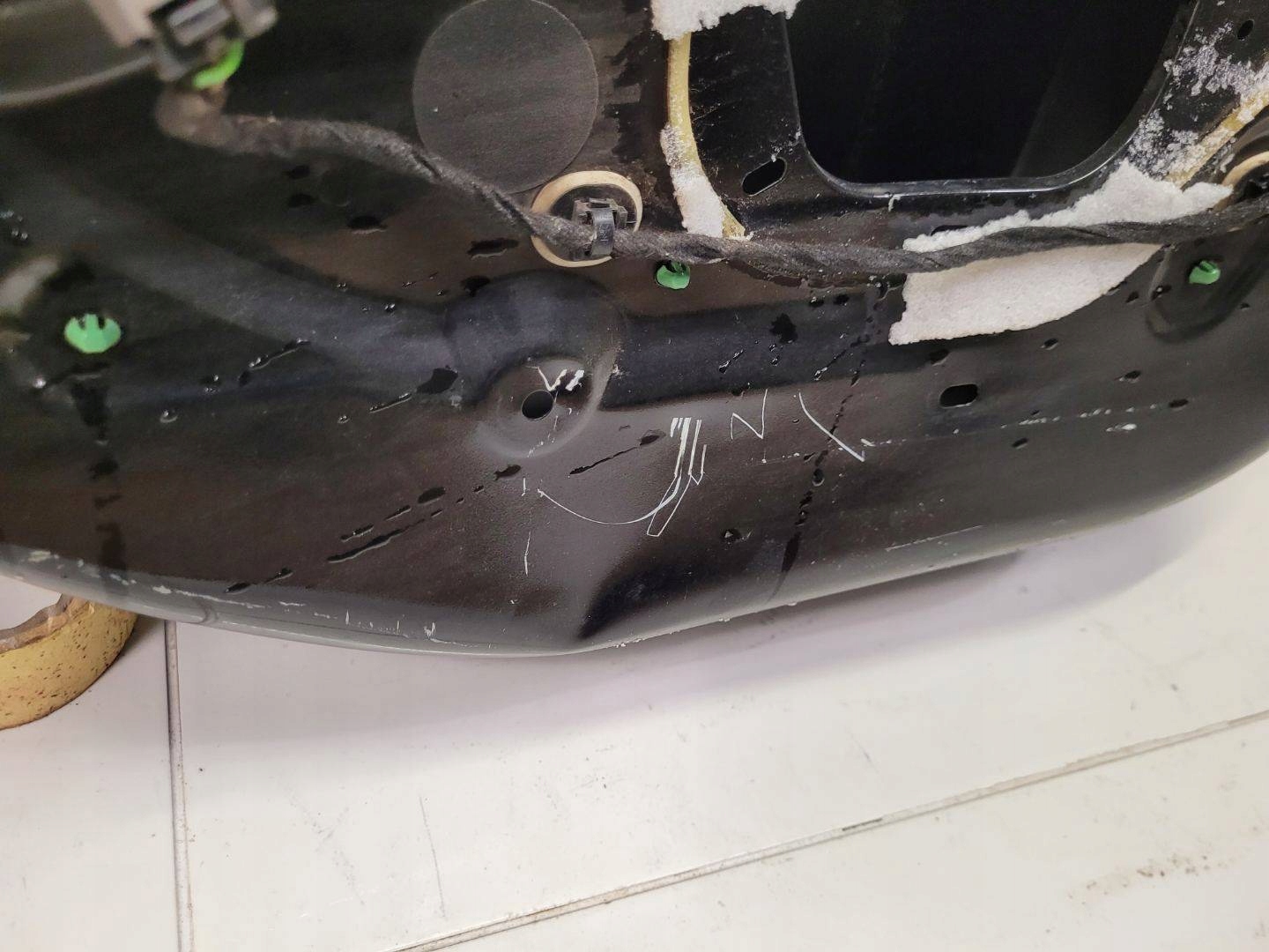 Tür heck links Seite Peugeot 208 2015