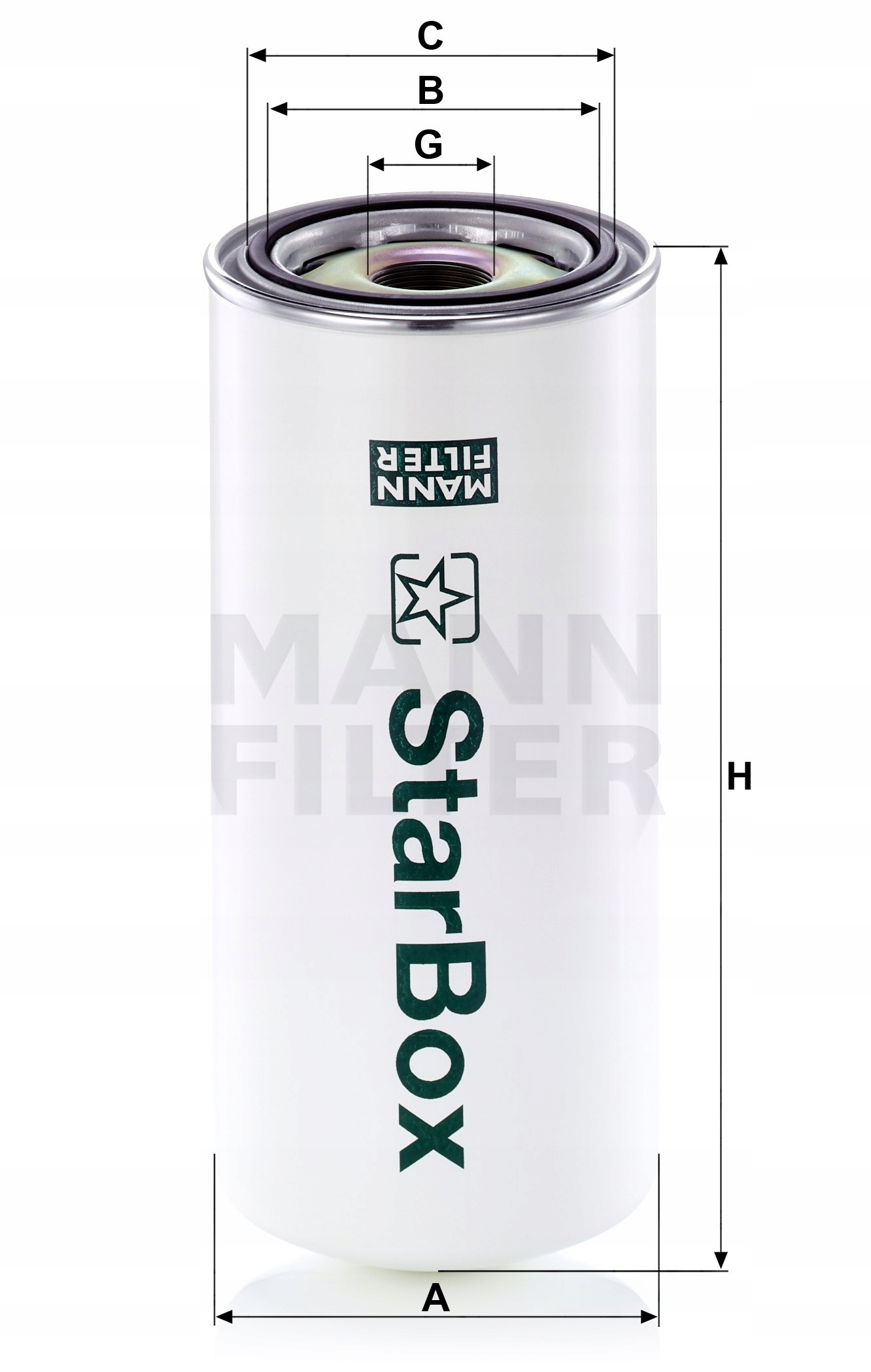 Filtr oleju MANN-FILTER LB 13 145/21
