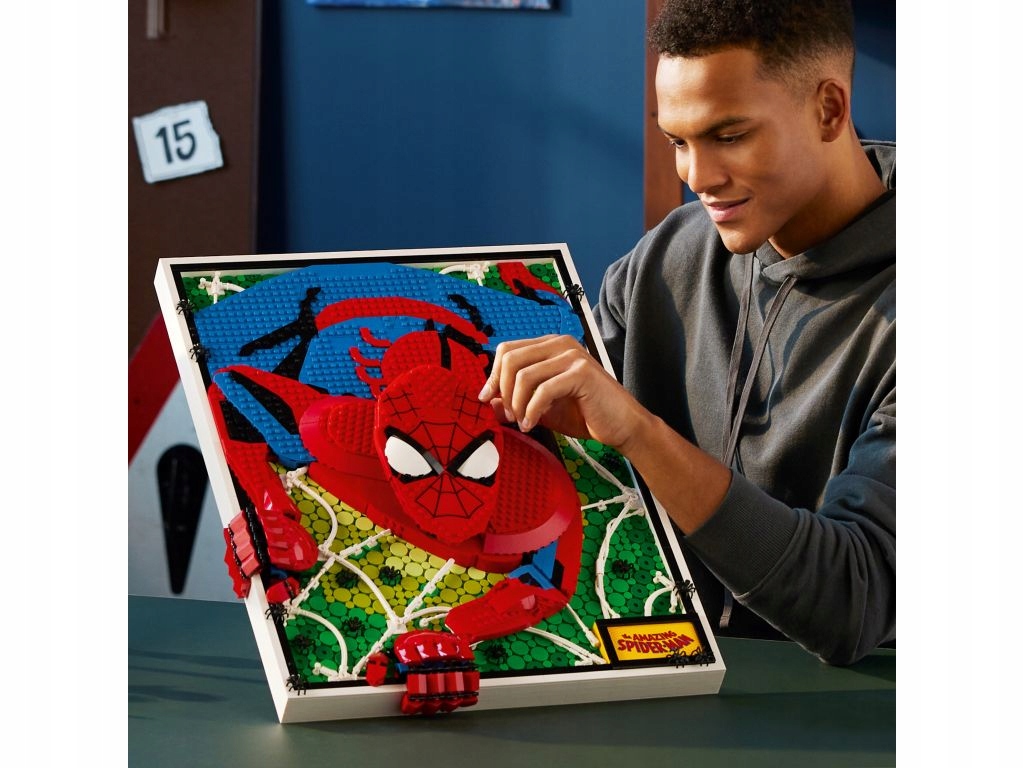 LEGO 31209 ART The Amazing Spider Man Bohater Spiderman