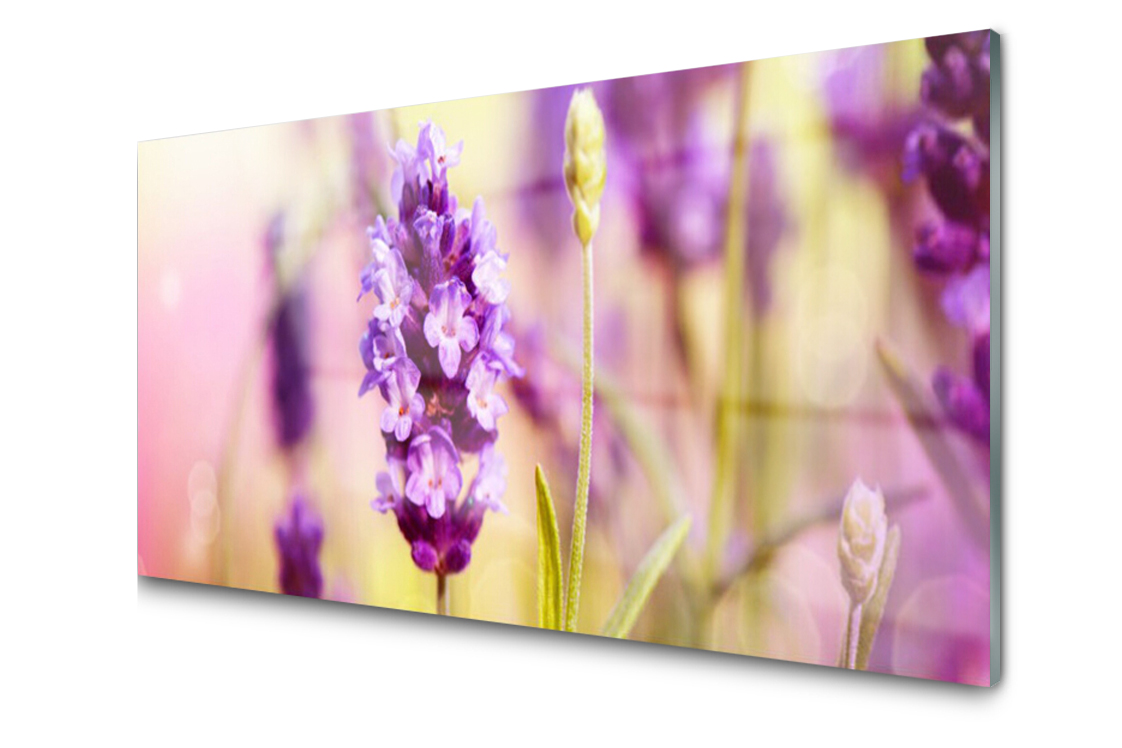 

Panel szklany dekor Kwiaty Roślina 120x60 + Klej