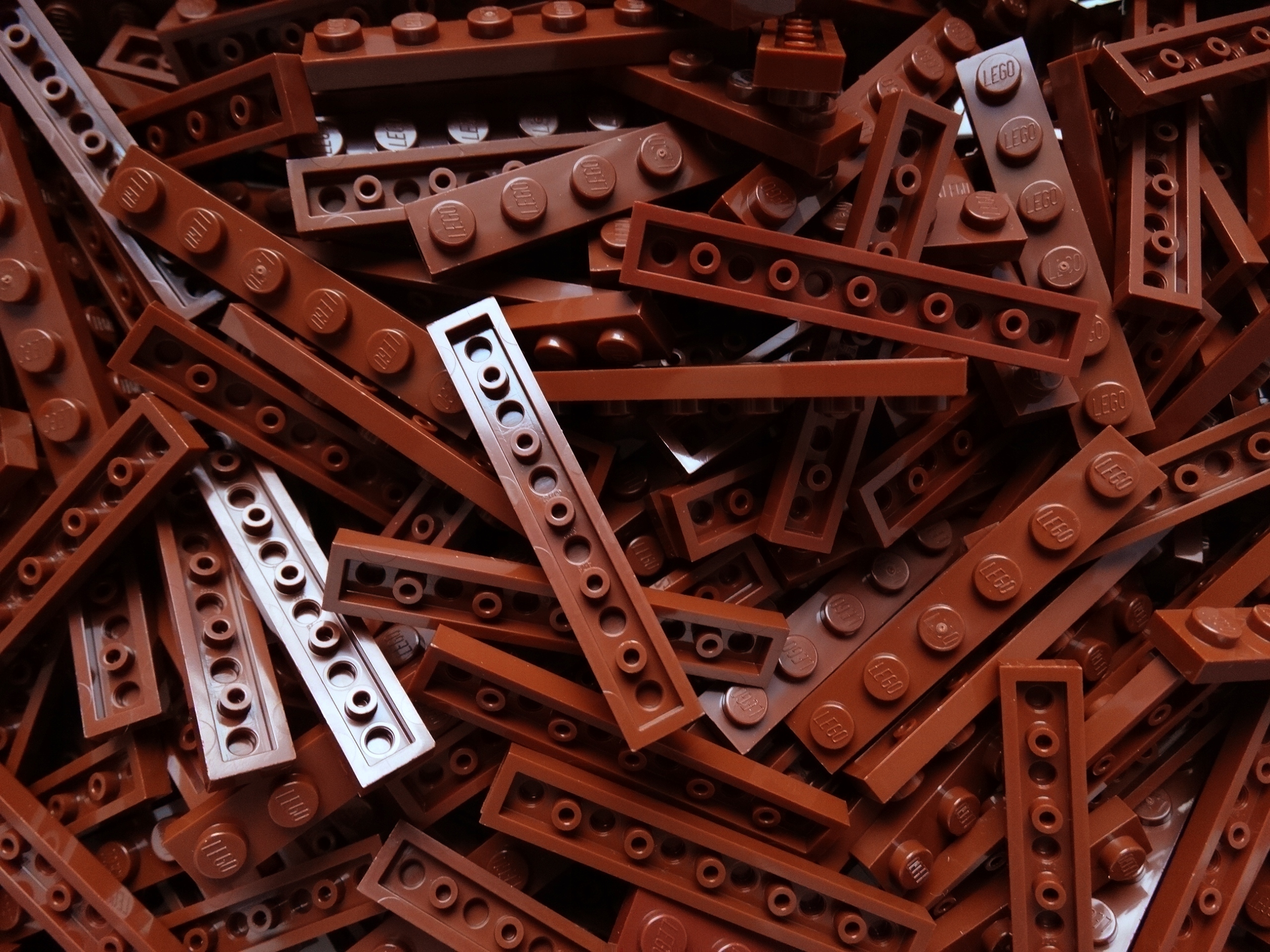 

Lego 3666 plate płytka 1x6 Reddish Brown10szt Nowe