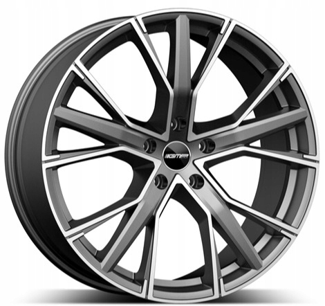4x Gmp Italia Gunner 9.00Jx21 5x112 ET:26/66.5 Grafit/Poler