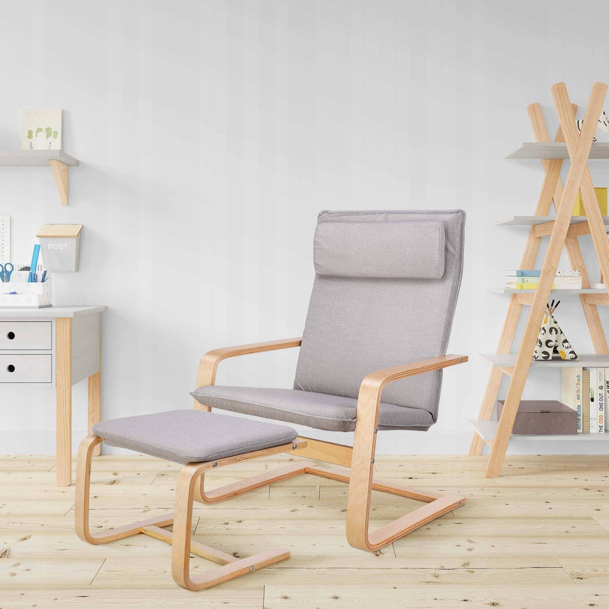 FOTEL Z PODNÓŻNIKIEM KRZESŁO RELAKSACYJNE Kod producenta 25E05000125