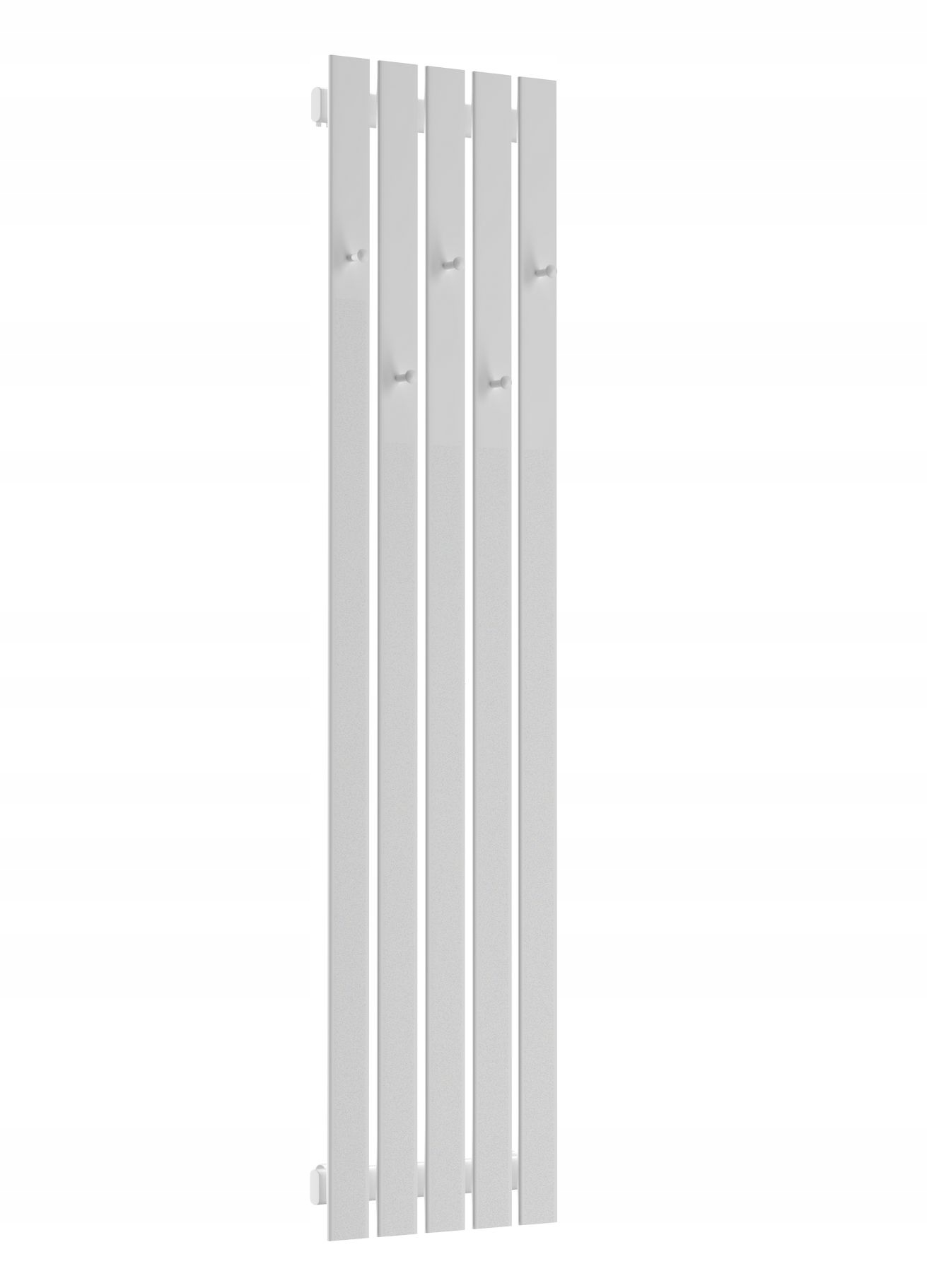 Dekoratívny panelový radiátor Hook 180x45 Biely Mat