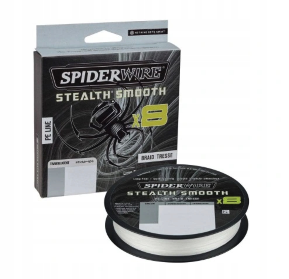 Spiderwire X8 150M 0,09MM 7,5KG Translucent