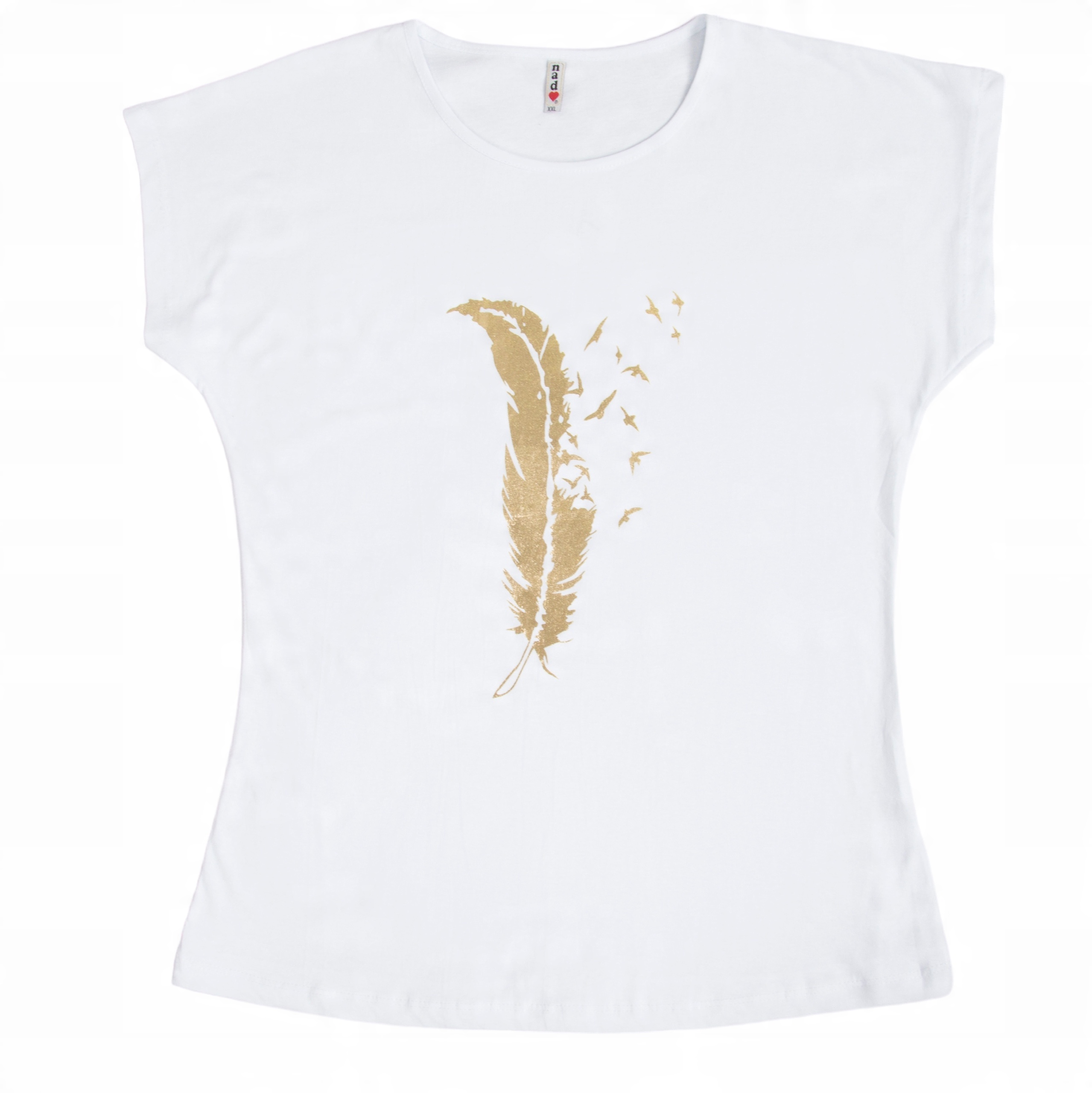 

#3 Bawełniana Bluzka Koszulka Damska T-shirt r.2XL