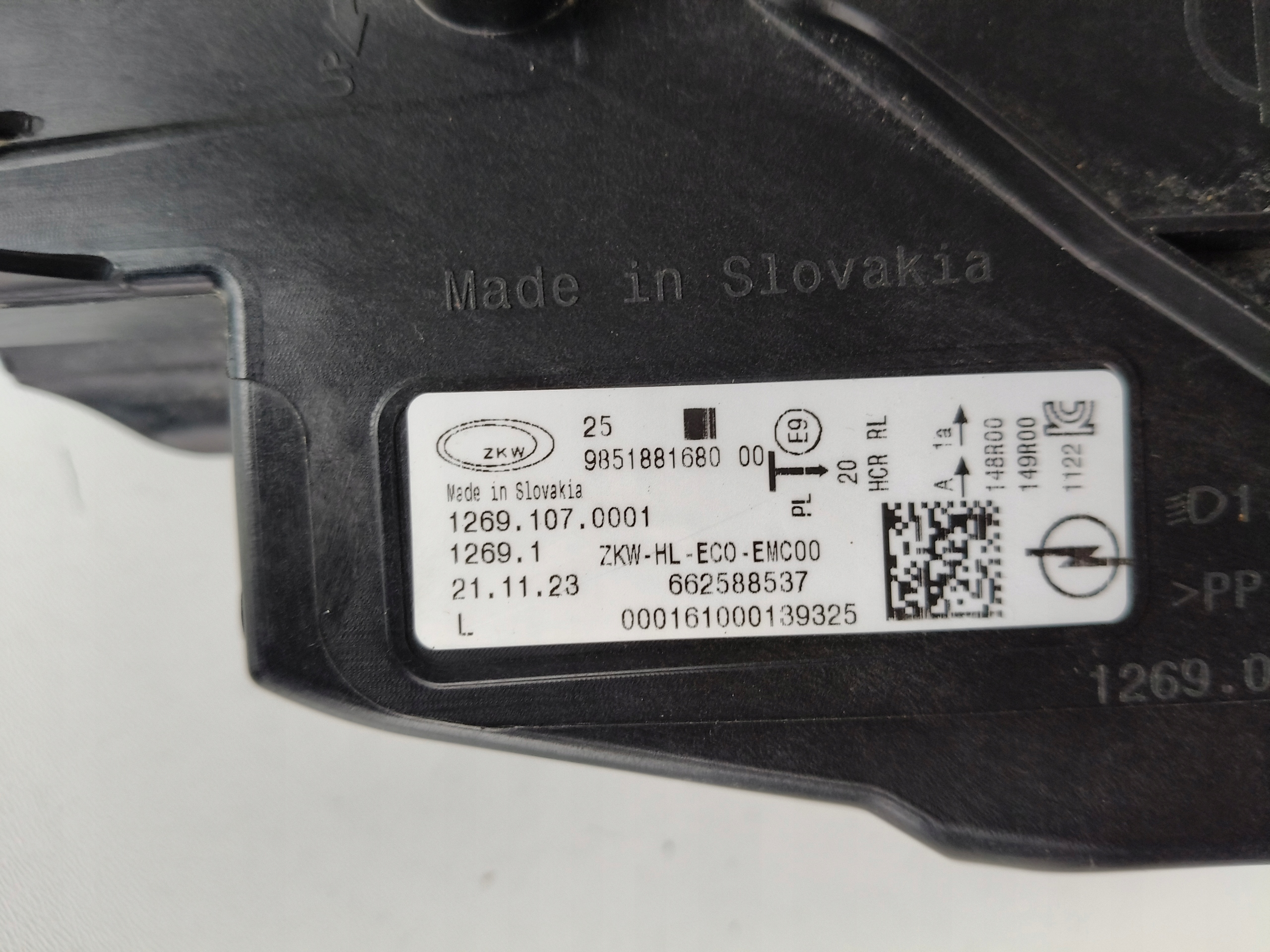 light left REFLEKTOR OPEL ASTRA VI L 22- FULL LED