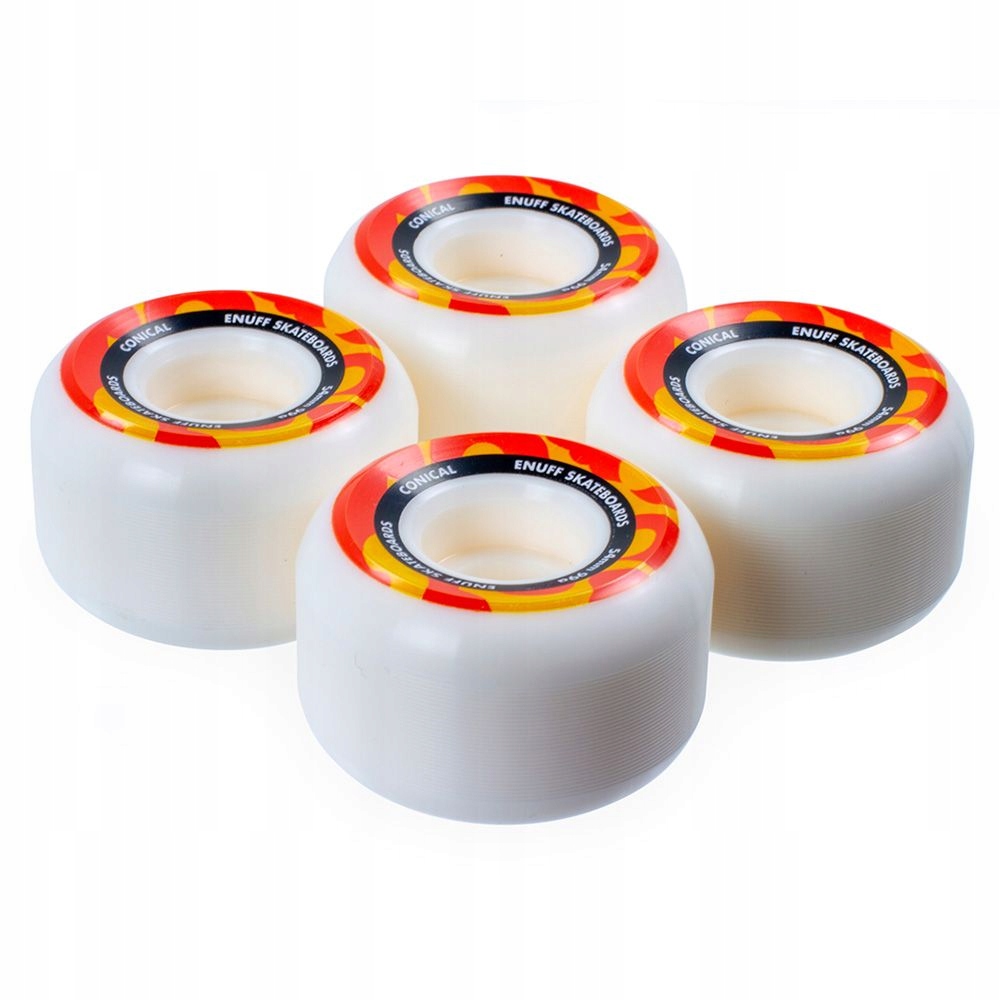 Koła do deskorolki Enuff CONICAL 54mm 99A białe