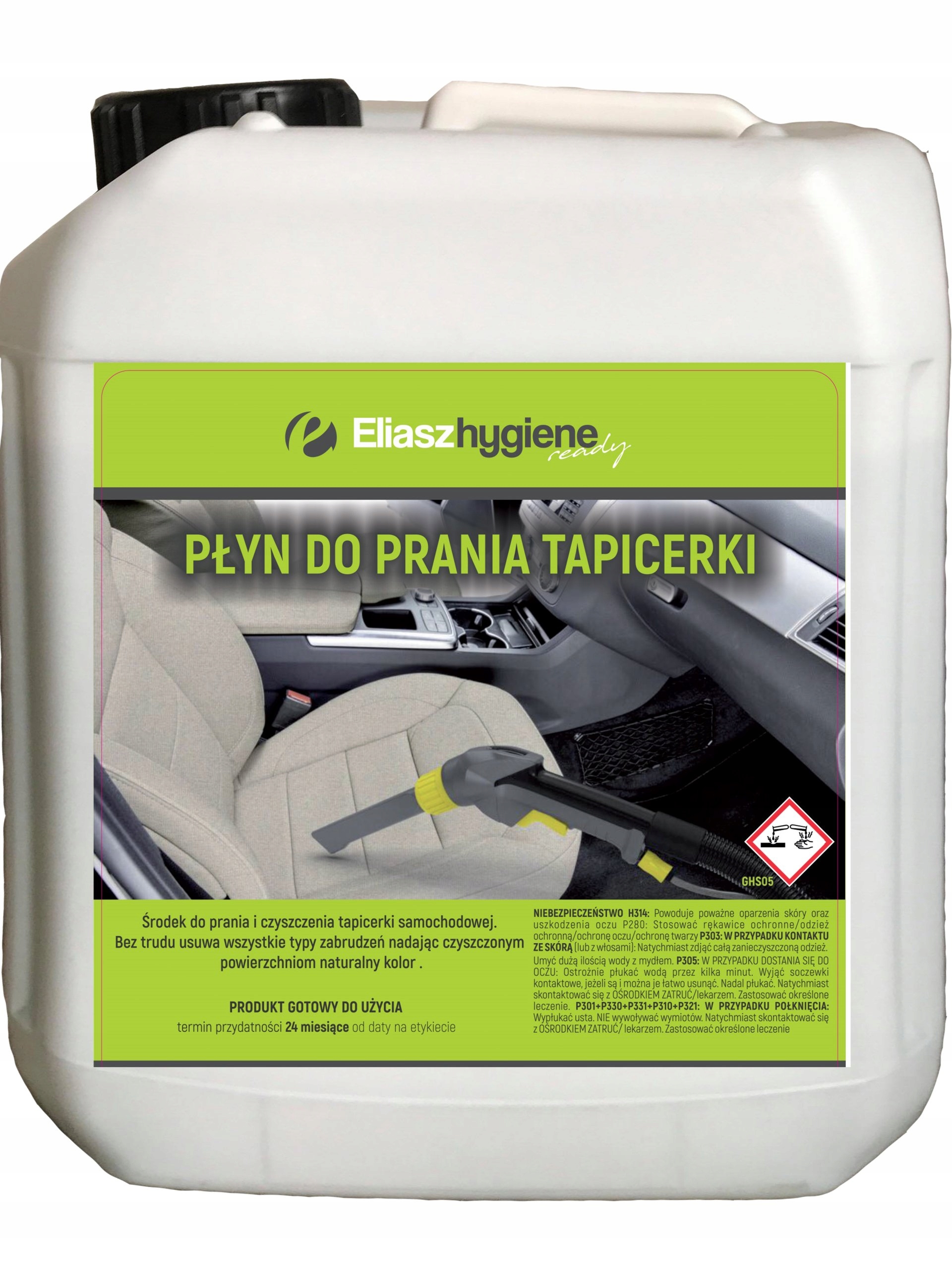 

Płyn Do Prania Tapicerki Dywanów Eliasz 5L Tekstyl