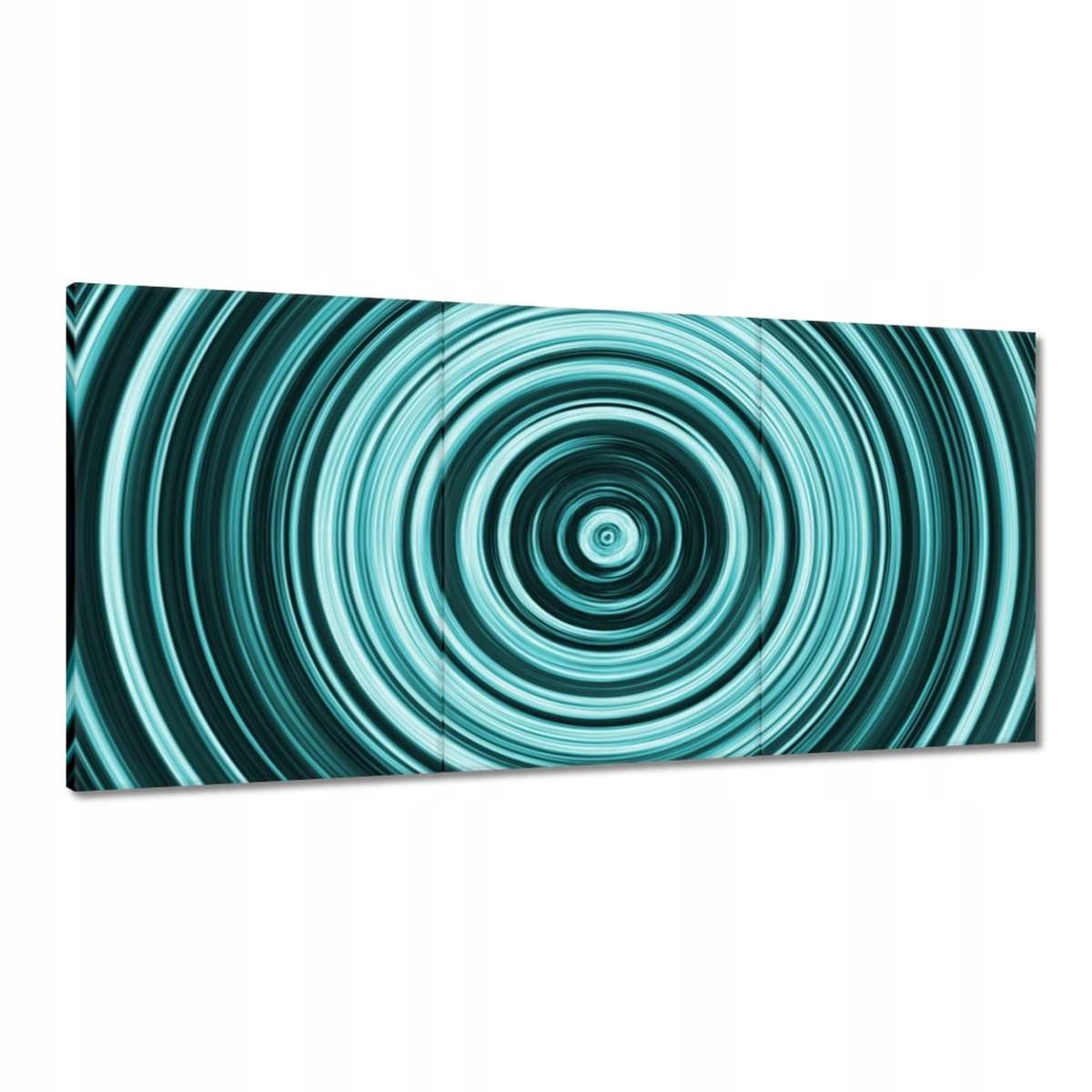 Obrazy 180x90 Kolesá vo farbe petrolBlue