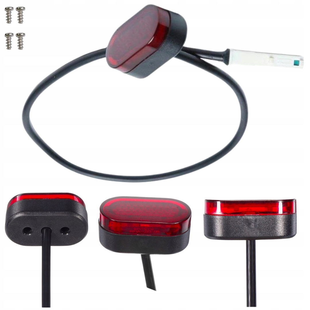Lampka tylna STOP LED oświetlenie do HULAJNOGI XIAOMI M365 i M365 PRO