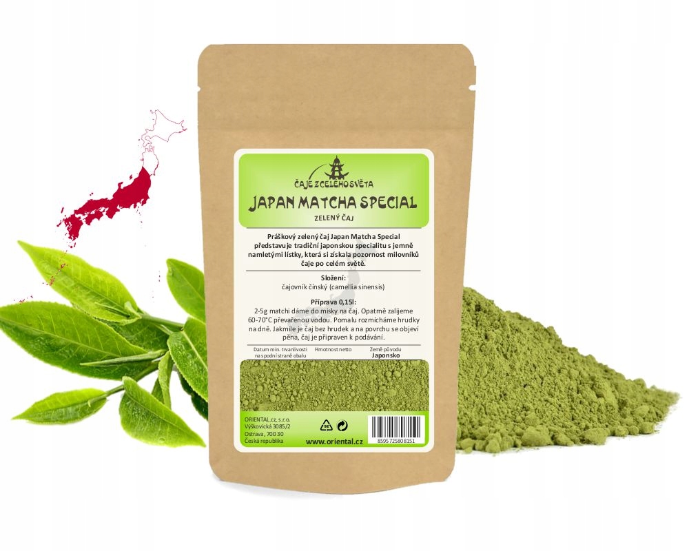 Levně Práškový zelený čaj Japan Matcha Special 500 g