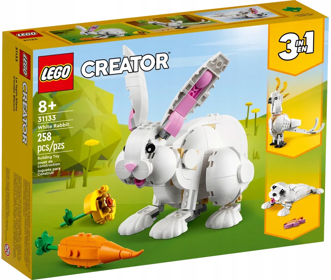 Lego Creator Bílý Králík Sada Kostek 31133