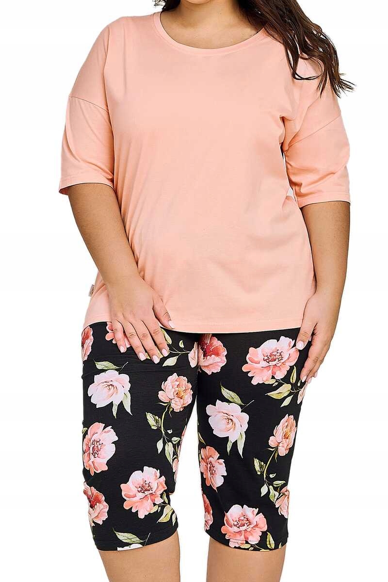 Taro Pyžamo Margot 3161 broskvové 2XL