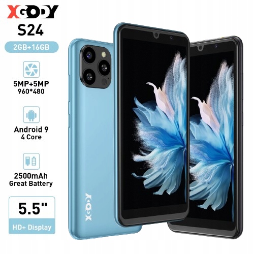 Smartphone s operačním systémem Android Xgody S24 2 Gb 16 Gb Modrý