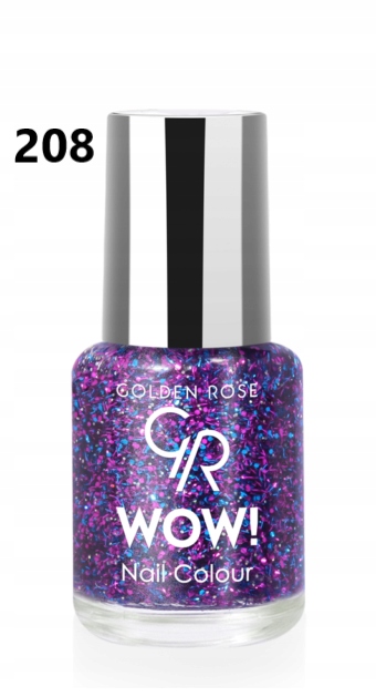 

Golden Rose Wow Nail Color 6ml 208