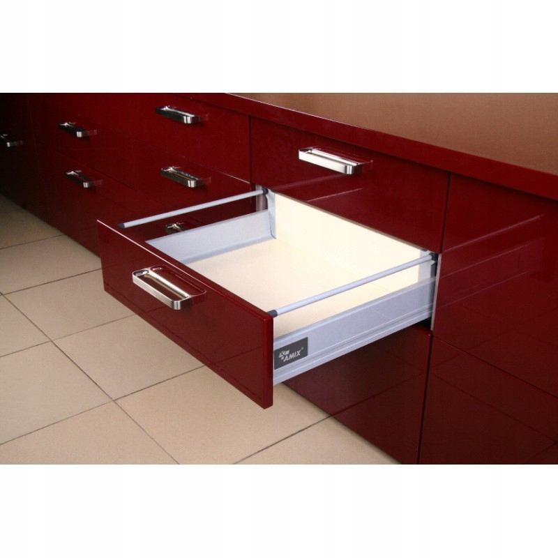 

Szuflada Amix System Box 350 mm - Średni Biały