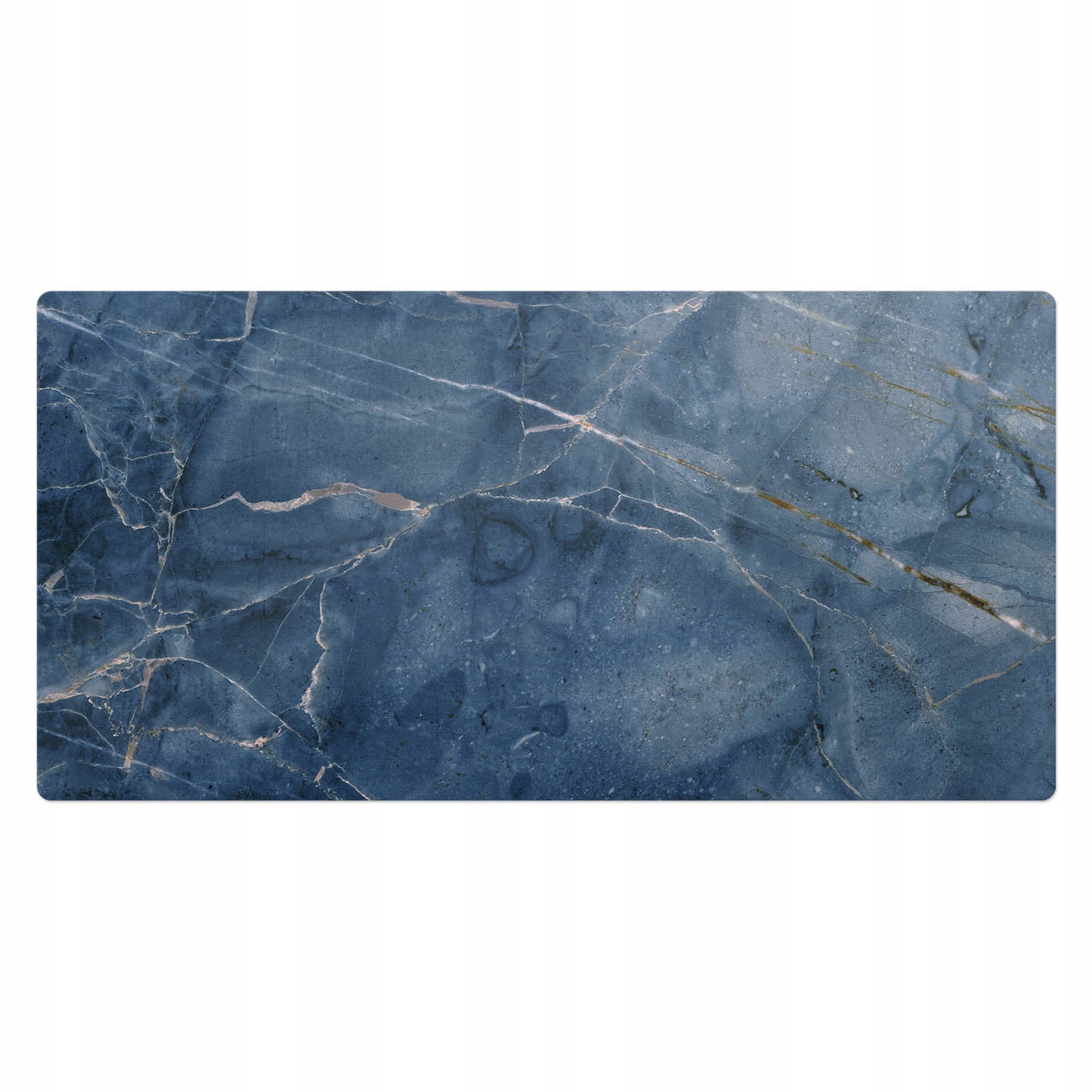 Vinylová podložka na psací stůl Vzor mramoru s jemnými žilkami 100 x 50 cm