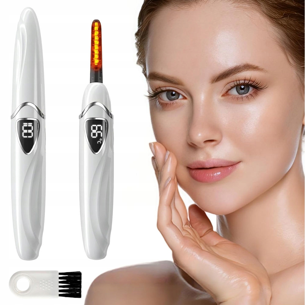 Elektrická Řasenka Usb S Nastavitelnou Teplotou A LCD Nástrojem Pro Nákup Řas