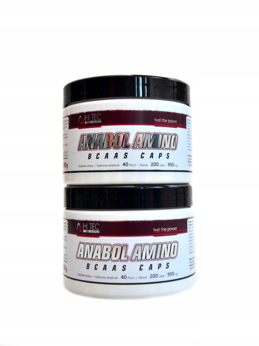 Nutrition Anabol Amino Bcaa S 2 x 200 kapslí ekonomy pack