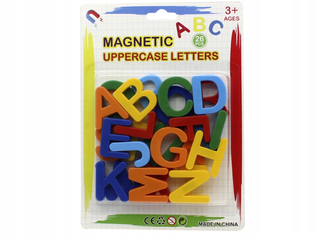 

Magnesy Litery Duże Na Tablicę Lodówkę Alfabet