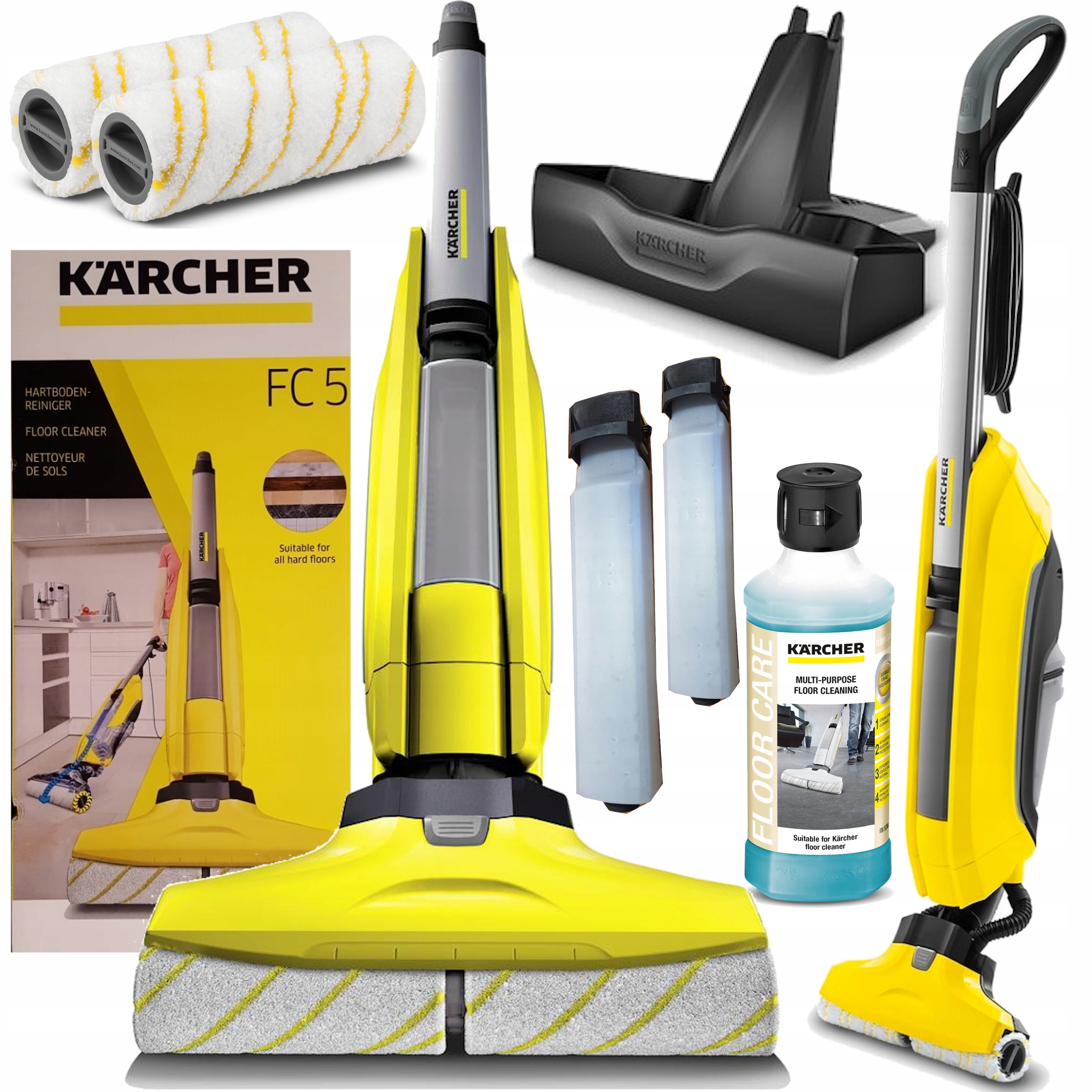 ЕЛЕКТРИЧНА ШВАБРА ПИЛОСОС KARCHER FC 5 2в1 FC5 XXL