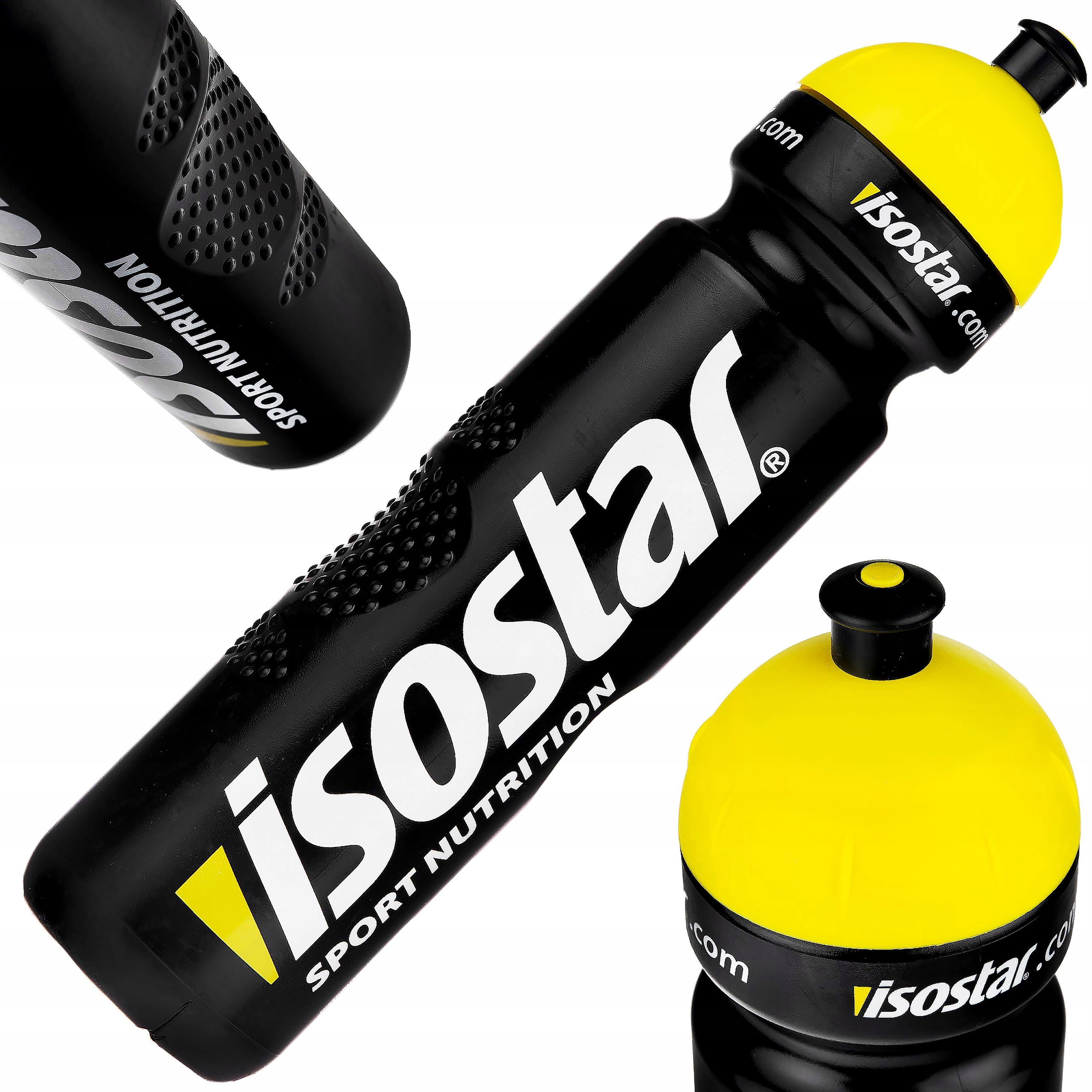 

Bidon 1000ml Isostar czarno-żółty