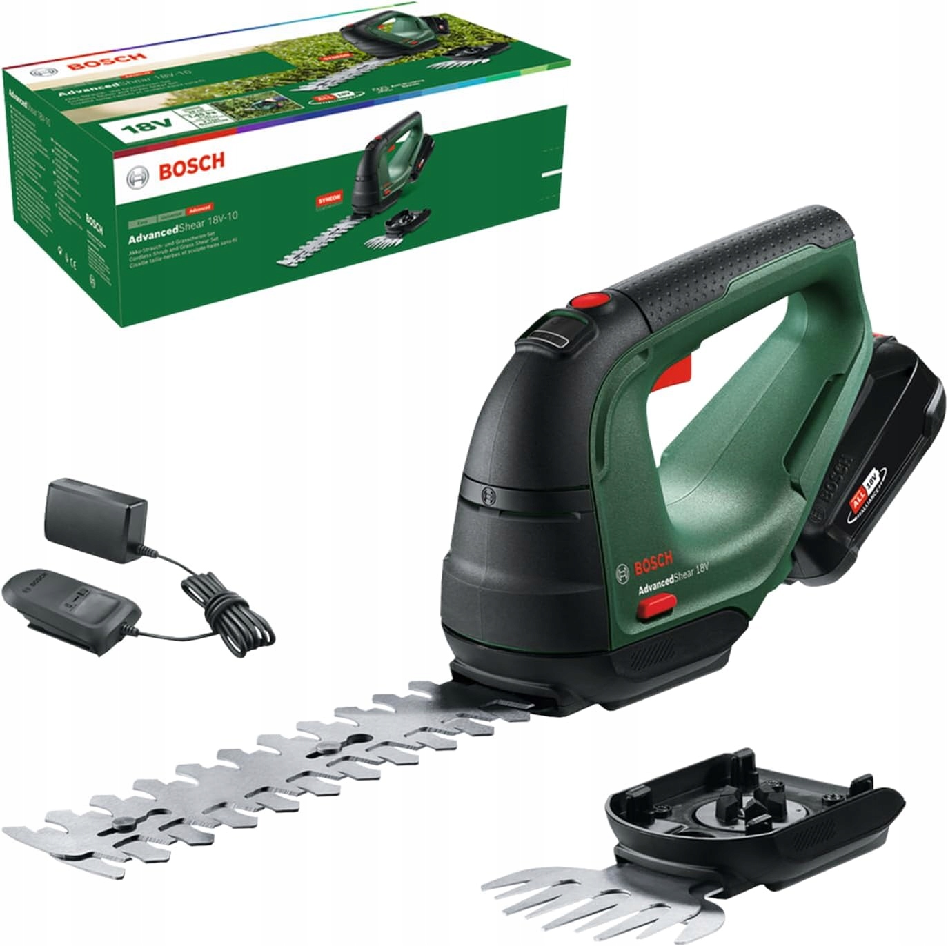 Nożyce elektryczne akumulatorowe Bosch 20 cm 18 V Akumulator Ładowarka
