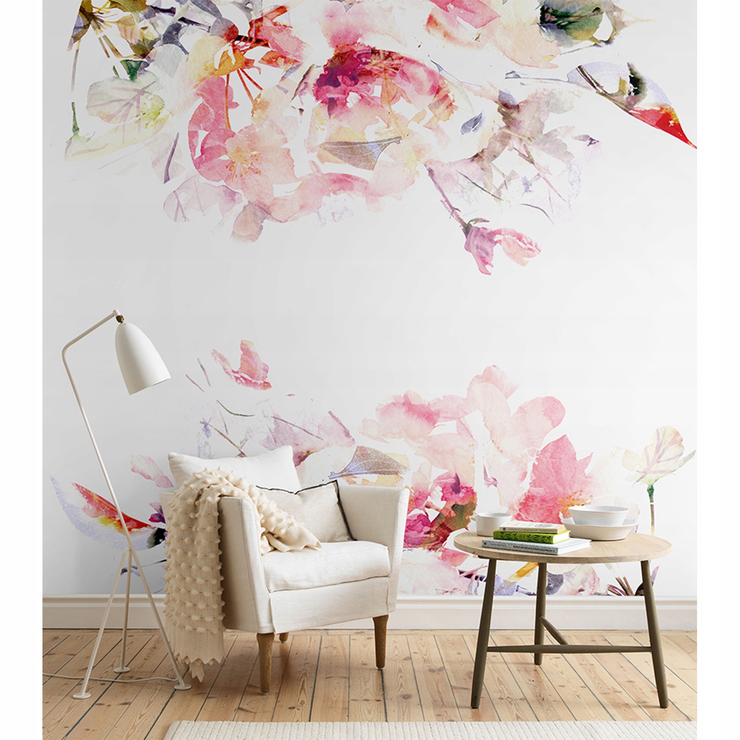 

Fototapeta Pastelowa kompozycja kwiatowa 250x250cm