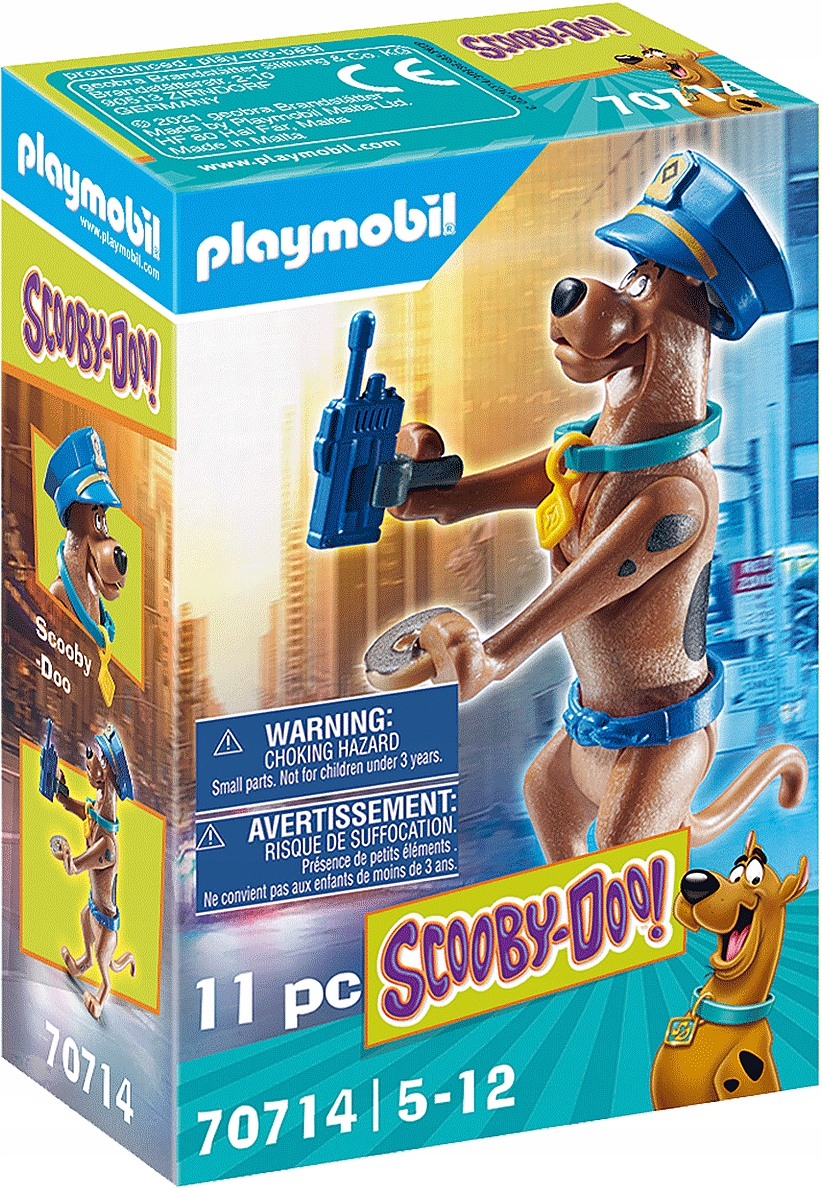 

Playmobil 70714 Scooby-doo! Policjant