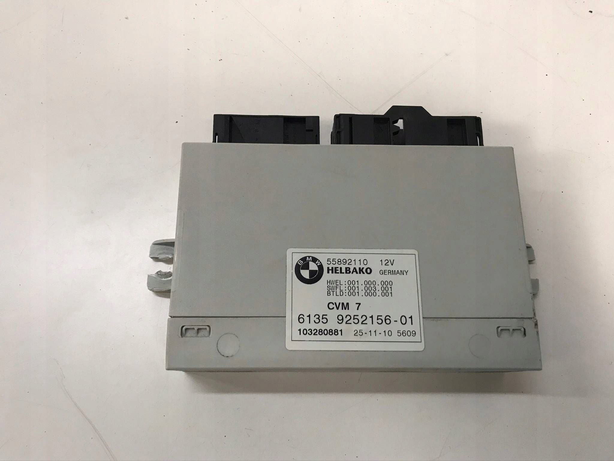 control unit roofs cabrio BMW 6 F12 F13 9252156