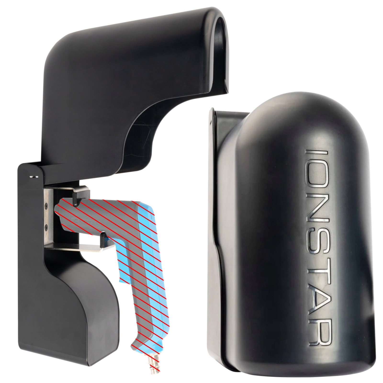 Úložný prostor pro pistoli antistatický Ionstar úložný prostor na zeď