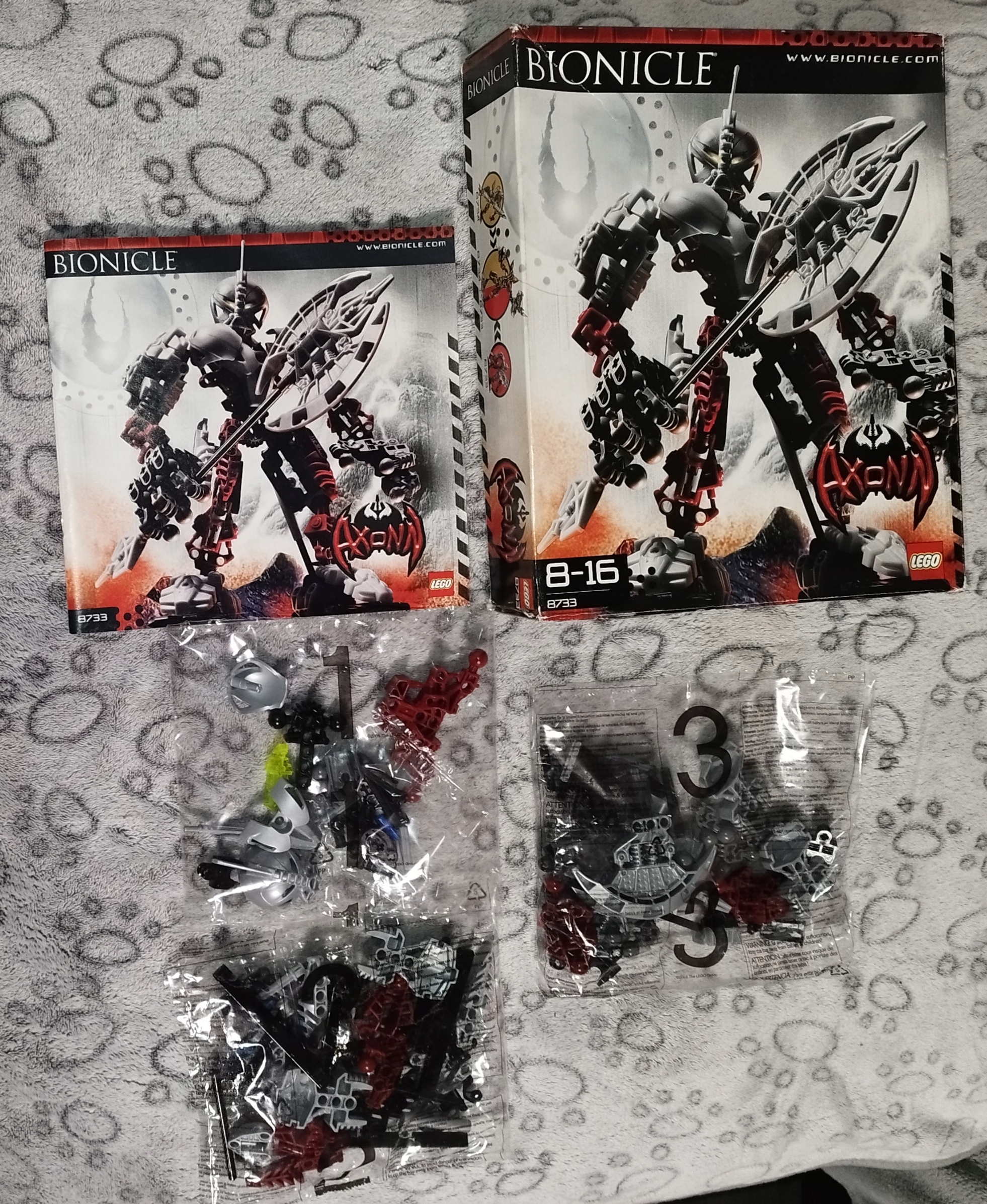 LEGO Bionicle 8733 Axonn unikat nowy z pudełkiem